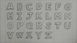 65000+ vectors, stock photos & psd files. Watch This Soothing And Instructional Video On How To Draw 3d Letters Of The Alphabet Boing Boing