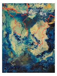 Beautiful Acrylic On Wood Piece From Marina Malvada Laughing At The Cosmic Joke 4 500 Art Images Art Art For Art Sake