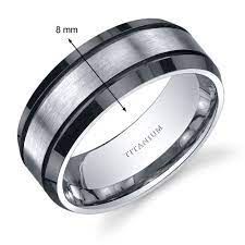 Men S Ring Titanium Rings For Men Titanium Wedding Rings Mens Wedding Rings