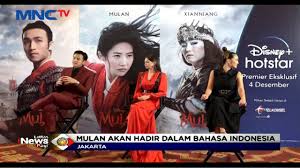 Directed by niki caro, with a screenplay by rick jaffa, amanda silver, lauren hynek, and elizabeth martin. Film Disney Mulan Segera Tayang Versi Indonesia Lip 28 11 Youtube
