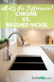 Find Out What Sets These Two Classic Fixture Finishes Chrome Vs Brushed Nickel Apart To Help You Choose The Best In 2020 Chrome Major House Renovations Brushed Nickel