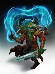 rf slol vert the goblin arcane trickster rogue characterdrawing in 2021 arcane trickster dungeons and dragons characters goblin