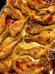 Caesar Dressing Marinated Baked Chicken Legs Recipe Recipe Baked Chicken Legs Oven Baked Chicken Legs Baked Marinated Chicken