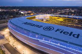Another View Of Allianz Field In Saint Paul Minnesota Membrane Structure Allianz Building Design
