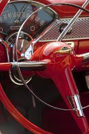 1955 Chevrolet Belair Steering Wheel Photograph By Jill Reger 1955 Chevrolet Classic Cars Classic Cars Vintage