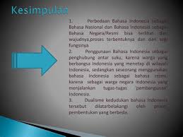 Penggunaan bahasa melayu sebagai bahasa nasional atas usulan muhammad yamin, seorang politikus, sastrawan, dan ahli sejarah. Bahasa Indonesia Sebagai Bahasa Nasional Zonealarm Results