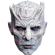 King Head Mask Night Walker White Transparent HQ PNG Download