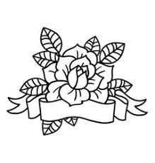 Rose with banner tattoos rose tatoo from teens to grandparents the rose is one of the most popular tattoo designs that you can get but with such a red heart rose with name banner tattoo tattoo ideas. Rose Tattoo Vector Images Over 11 000