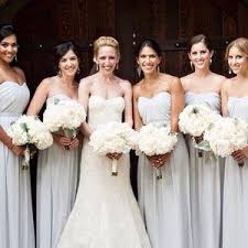 Beautiful Bridesmaids In After Six Style 6678 In Frost Dessygroup Bridal Bridalparty Brid Wedding Bridesmaid Dresses Dessy Bridesmaid Bridesmaid