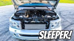 Insane Ls Twin Turbo Powered Land Rover Range Rover Sport Youtube