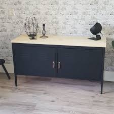 Ikea Ps Locker Cabinet In Matte Black With Leather Handles And Wood On Top Ikea Ps Cabinet Ikea Interior Ikea Lockers