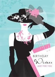 Elegant Birthday Wishes For A Lady Female Birthday Wife Mothers Day Lady In Black Dress And Shopping Bags Debbie Edwards Representi Happy Birthday Woman Happy Birthday Pictures Birthday Wishes