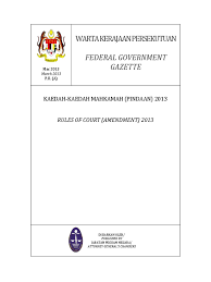 Plaintif dan mohd sukimin bin hasan (no. Kaedah2 Mahkamah Pindaan 2013