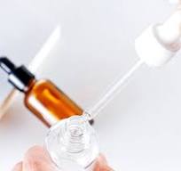 Custom 5ml Paper Tube 10ml 15ml 20ml 30ml 50ml 100ml Matte Black Essential  Oil Serum Glass Dropper Bottle with Bamboo Aluminum Cap
