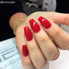 Top 50 cute acrylic nail designs that you must try! Red Acrylic Nails Designs The Best Images Creative Ideas Red Acrylic Nails Red Nail Designs Red Nails