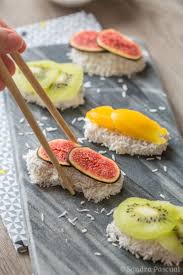 Sushis Sucres Au Tapioca Et Lait De Coco Recette Sushi Aux Fruits Coco Cuisine Cuisine Restaurant