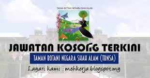 Jawatan kosong projek lintasan shah alam sdn bhd. Jawatan Kosong Di Taman Botani Negara Shah Alam Tbnsa 29 Jan 2017 Jawatan Kosong 2021 Kerja Kosong Terkini Job Vacancy