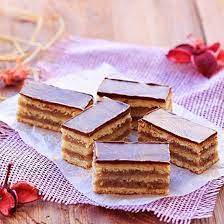 Gerbaud Zserbo Cake Traditional Hungarian Dessert In Croatian Croatian Recipes Hungarian Desserts Cake