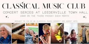 Classical Music Club Concert Series 2026