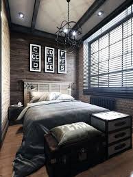 Industrial interior design is a celebration of the utilitarian material that make up a home. Modern Industrial Bedroom Design Decoomo