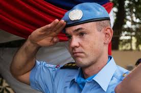 A Medal Parade Ceremony for the Norwegian Police Contingent took place at  the Norwegian Embassy Residence, Juba. The function was attended by UNMISS  DSRSG Political, Mr. Moustapha Soumaré, Norwegian Ambassador to South