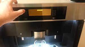 By clicking on the confirm. Miele 4070 Home Espresso Machine Youtube