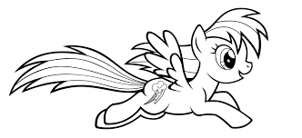 Rainbow dash coloring page from my little pony category. Rainbow Dash Coloring Pages Best Coloring Pages For Kids