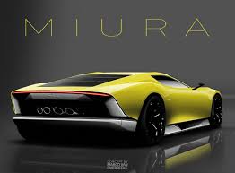 Lamborghini Miura Nuova Concept Ii On Behance Lamborghiniclassiccars Lamborghini Miura Lamborghini Classic Cars