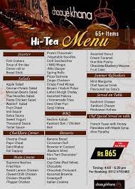 13 Best Places To Get Hi Tea In Islamabad Best Ambiance Food
