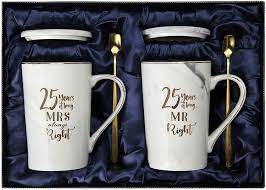 Find wedding 25th wedding anniversary gift ideas like necklaces, artwork and more. Amazon Com 25th Wedding Anniversary Gifts 25th Anniversary Gifts For Couple Gifts For Husband Wife And Happy Couples For Men And Women 25 Year Parents Anniversary Gift Kitchen Dining