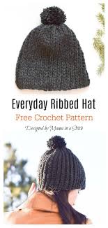 Our team of designers know the ins and outs. Knit Look Beanie Hat Free Crochet Pattern Crochet Hats Crochet Hats Free Pattern Crochet Hat Free