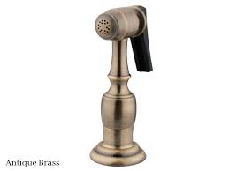kingston brass kitchen faucet side