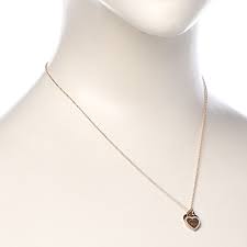 Check spelling or type a new query. Tiffany 18k Rose Gold Diamond Mini Return To Tiffany Double Heart Tag Pendant Necklace 262757 Fashionphile