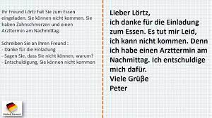 Brief b1 einladung einladen zu d ich möchte dich zu meinem geburtstag einladen. Einladung Brief Schreiben A1 Prufung Youtube