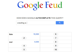 Play more free online games. Google Feud Would Be An Incredibly Useful Game For Ells If You Could Be Sure Of Classroom Appropriate Responses Larry Ferlazzo S Websites Of The Day