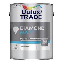 The area i painted is shouting out, it's so bright. Dulux Trade Diamond Matt Light Space Dulux Decorator Centre