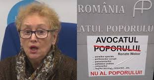 Altfel primești valul de atacuri, de mîrlănii sînt doar cîteva argumente pentru a o declara pe renate weber personalitatea numărul unu a anului 2020. Video Protest In FaÈ›a Sediului Avocatului Poporului Cum Incerca Weber SÄƒ ObÈ›inÄƒ Eliberarea Tuturor Infractorilor CondamnaÈ›i In Baza Dosarelor Dna Podul