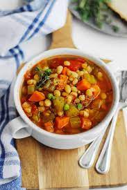 Vegan Instant Pot White Bean Soup Recipe Rhubarbarians Recipe In 2021 White Bean Soup White Bean Soup Recipes Veggie Soup