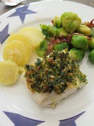 Cabillaud Au Four En Croute D Herbes Poisson En Croute Cabillaud Au Four Recette Cabillaud Au Four