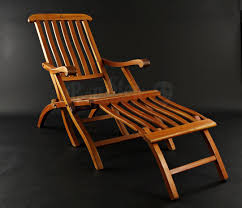 White Star Line First Class Deck Chair From Titanic Deck Chairs Titanic Tv Props