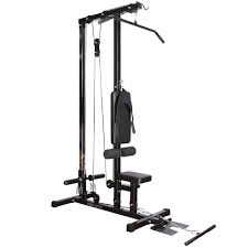 Most machines in the gyms seem to be a good idea for a workout for somebody who is inexperienced. Gym Master Stationary Lat Pulldown Machine With Extra Pulley For Seated Rows And Strap For Weighted Ab Crunches On Onbuy