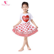 Shop target for kids' valentine's day clothing you will love at great low prices. Valentines Day Girls Clothes Love Of Hearts T Shirt Skirt Suit Red Lip Prints Skirt Boutique Outfit Kids Clothing Wholesale Suit Girls Clothes Boutique Outfitskids Clothing Aliexpress