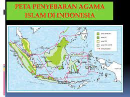 Di nusa tenggara hingga abad ke 18 masih banyak yang belum menerima ajaran islam kecuali kedua pulau tersebut. Peta Penyebaran Agama Islam Di Indonesia Jual Atlas Peta Penyebaran Agama Islam Di Indonesia Jakarta Barat Hendra Zulkarnain 25 Tokopedia Hal Ini Didasarkan Pada Batu Nisan Fatimah Binti Maiumun Di
