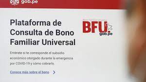 ¡ingresa ahora a nuestra página web! Bono Universal S 760 Enero 2021 Revisa Como Cobrar El Bfu