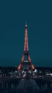 High definition and resolution pictures for your desktop. Ml78 Paris Night France City Blue Eiffel Tower Wallpaper