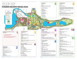 Green recreational spaces for baseball, soccer and cricket; Key Places In The Park Flushing Meadows Park