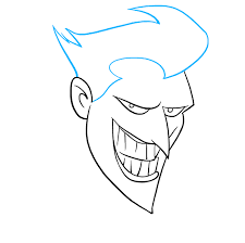How To Draw The Joker Really Easy Drawing Tutorial Easy Drawings Drawing Tutorial Joker Drawing Easy