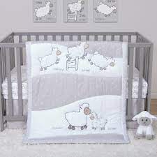 Harper Orchard Sleepy Sheep 4 Piece Crib Bedding Set Reviews Wayfair