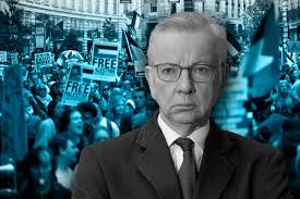 Gove's plan to 'make marchers pay' as he vows to tackle antisemitism