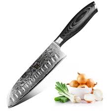 Xinzuo Santoku Couteau Japonais 67 Couche Damas En Acier Inoxydable Couteau De Cuisine Meilleur Qualite Mode Professionnel Japona Achat Vente Couteau De Cuisine Xinzuo Santoku Couteau Ja5072 Cdiscount